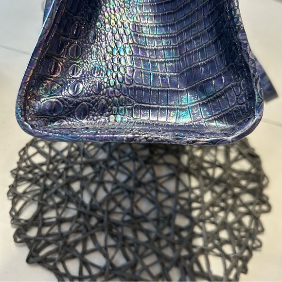 Brahmin Tia Bluestone Ombre Melbourne Leather Tote - Picture 13 of 15